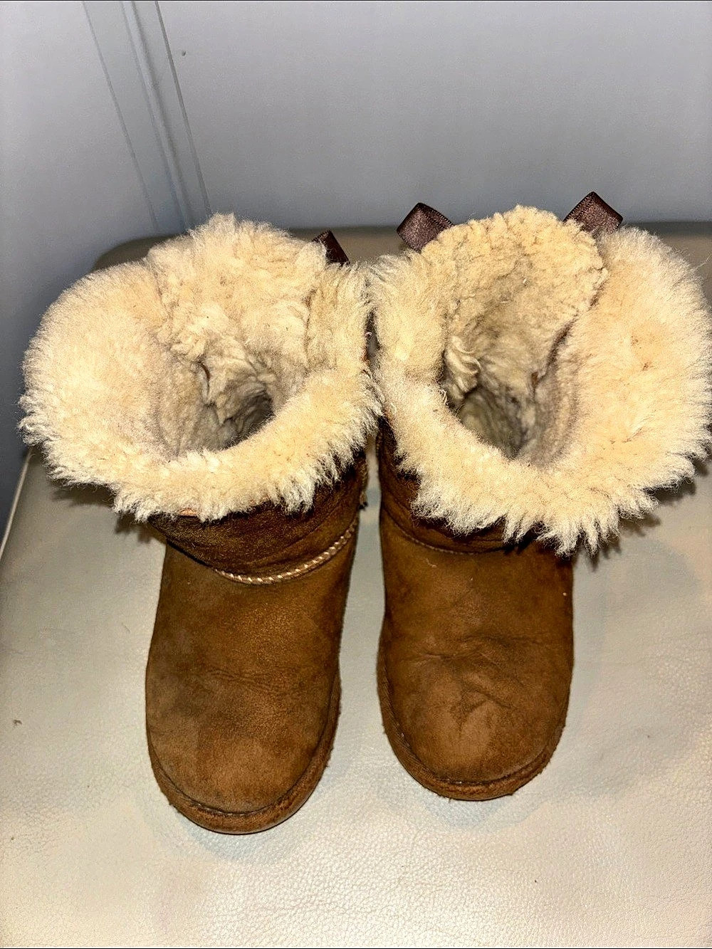 UGG Bailey Bow II Brown Shearling US 11
